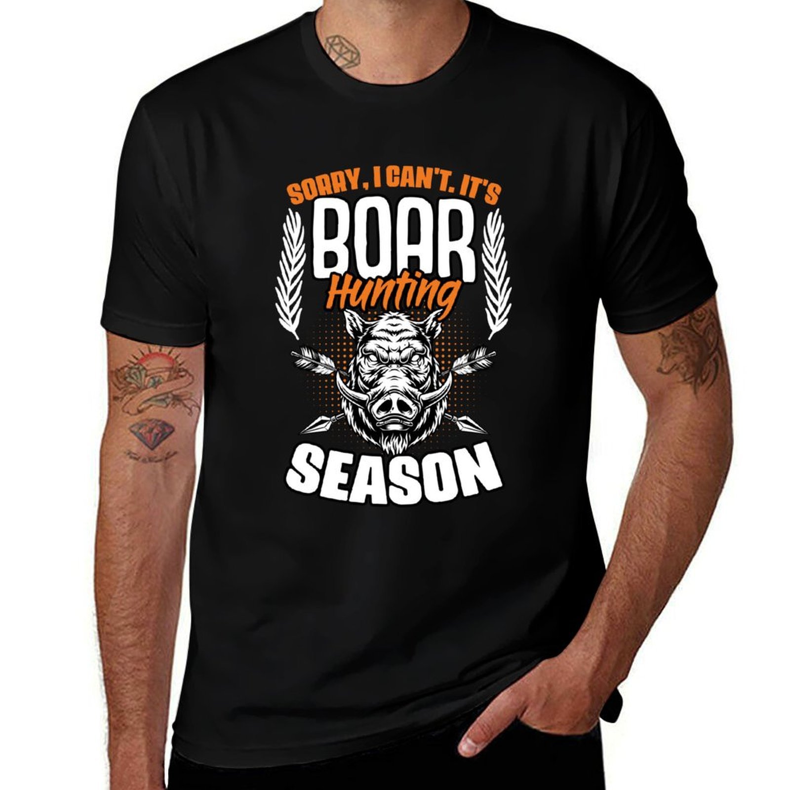 Wildman Hunting & Outdoor Linton'S Corner Silver Lakes - Desculpe, não consigo - Camiseta engraçada