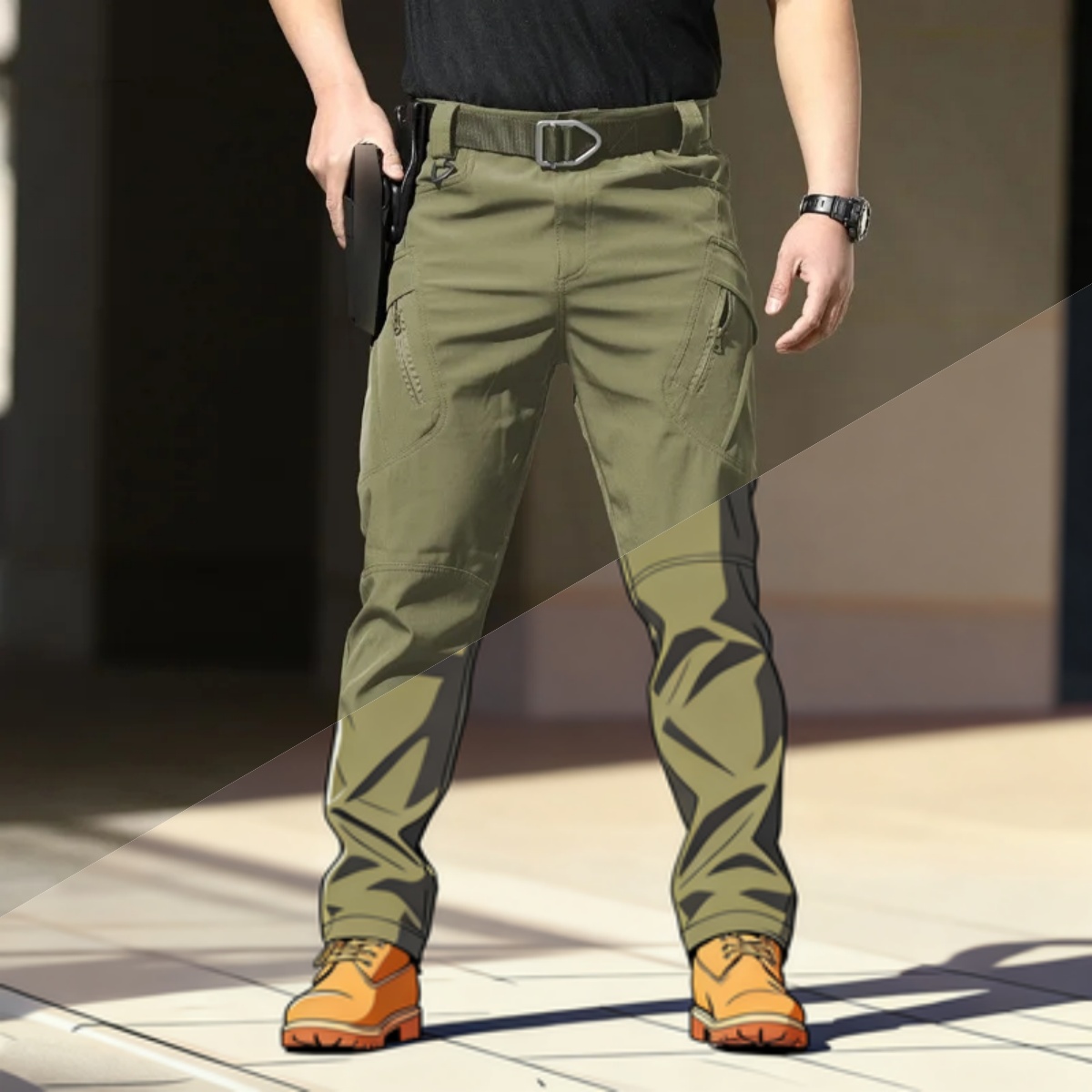 Outdoor Hunting News - S-5XL masculino outono 2025 primavera e