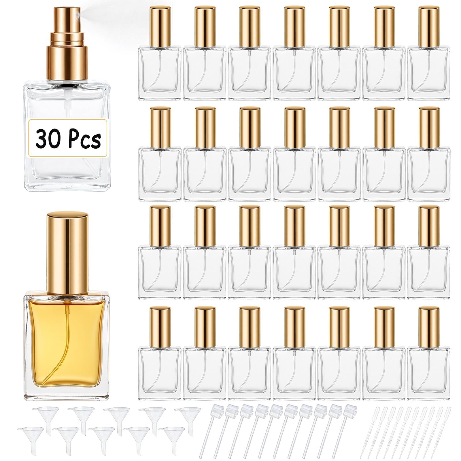 Scent Eliminator Spray - Frascos de perfume de vidro transparente