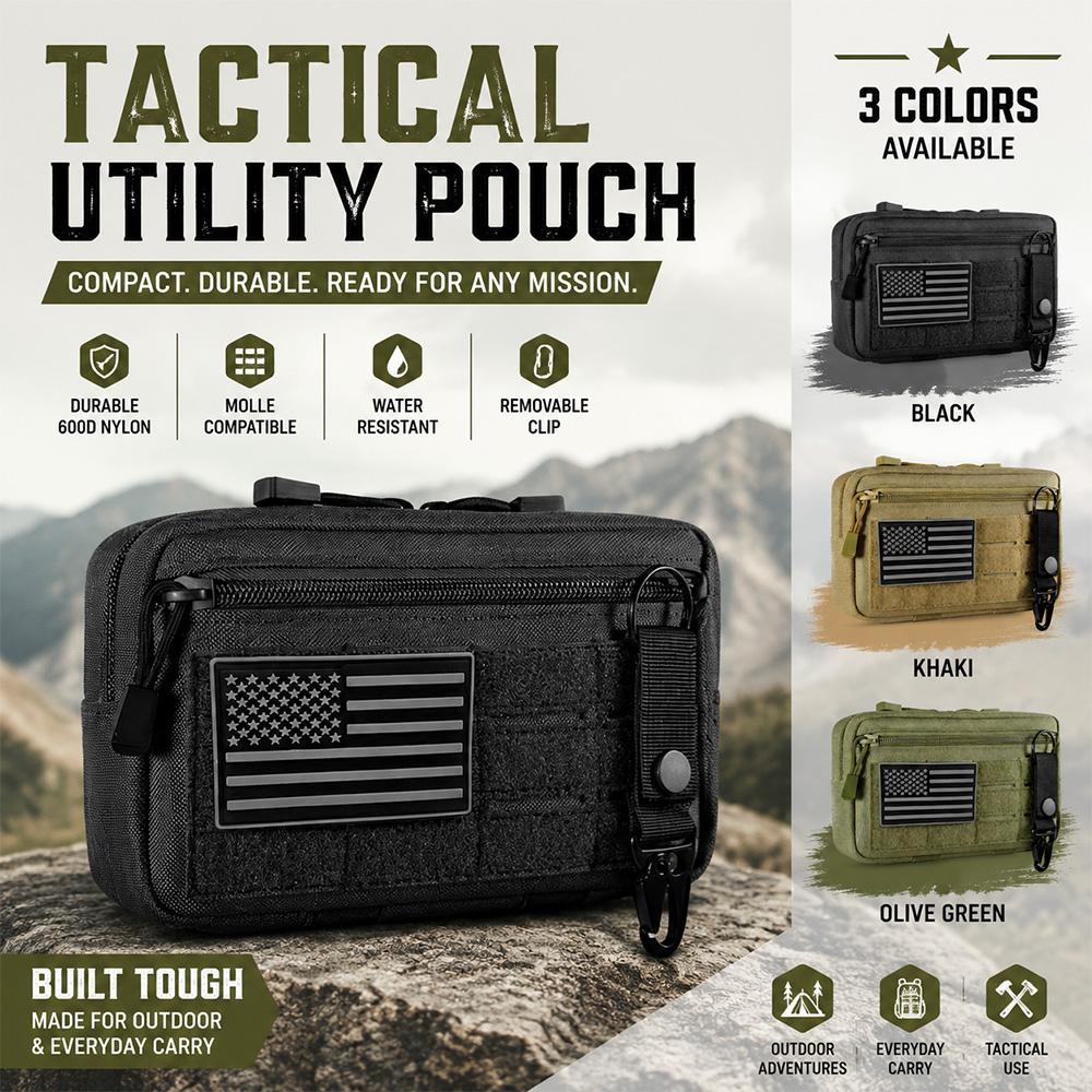 Outdoor Hunting Kit - Bolsa tática molle edc para primeiros