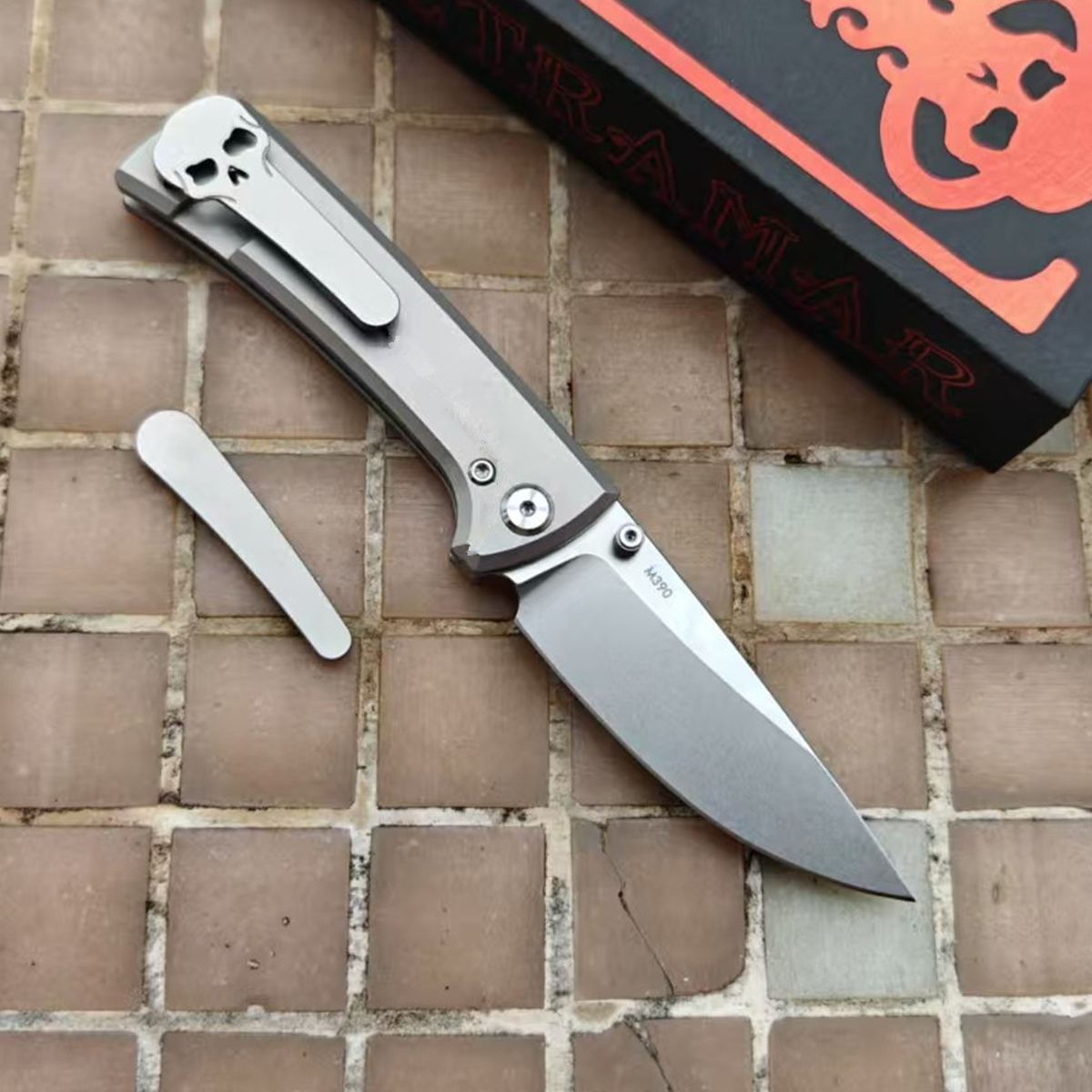 Outdoor Hunting Logo - Faca Dobrável Nova Chaves RCK9 Ultramar
