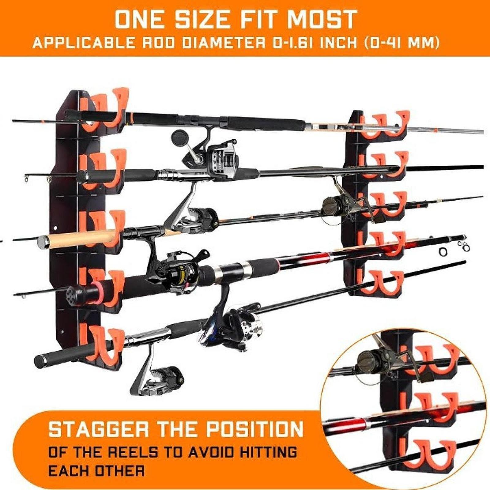 Suporte de Parede para Varas d - Outdoor Hunting Gear Store avaliação e preço