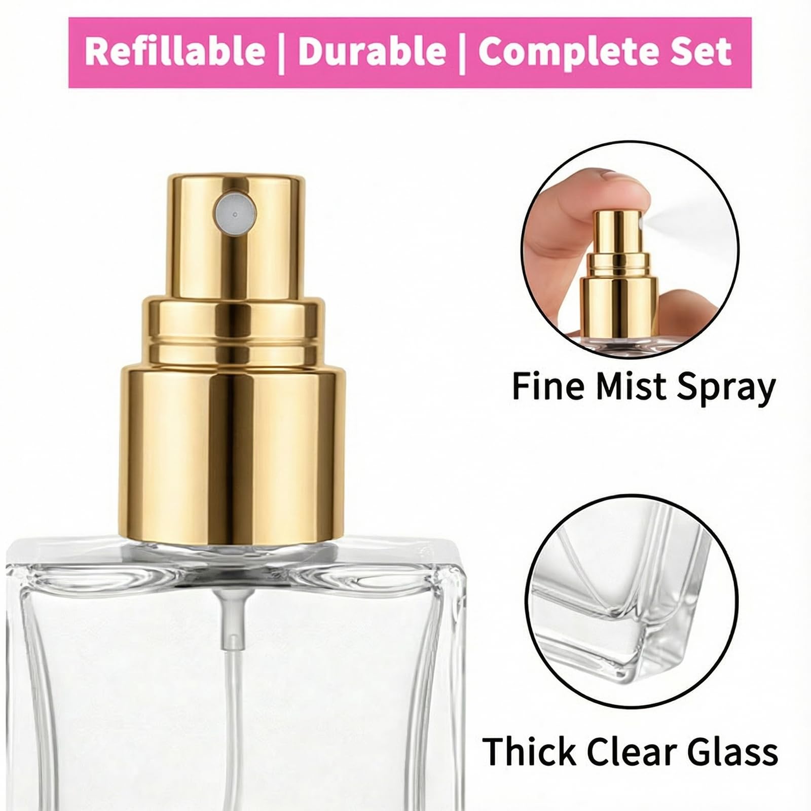 Frascos de perfume de vidro tr - Scent Eliminator Spray avaliação e preço