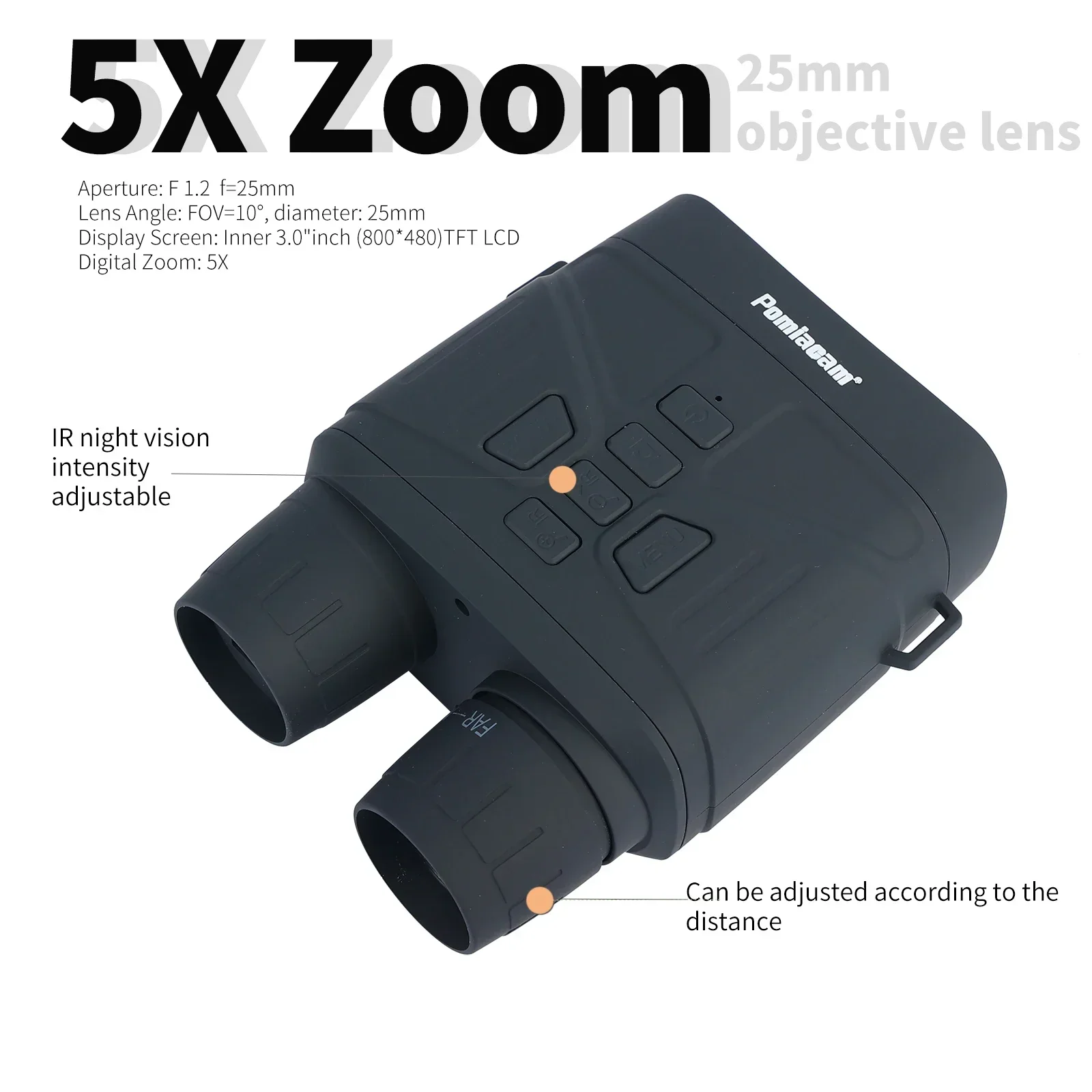 12 megapixels visão noturna bi - Outdoor Hunting Digital Night Vision avaliação e preço
