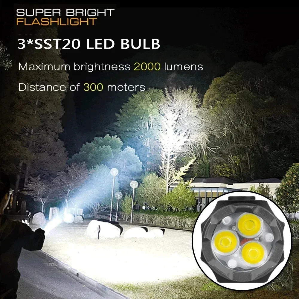 Poderosa mini lanterna led sup - Tactical Flashlight Rechargeable avaliação e preço