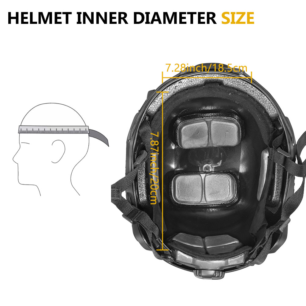 Conjunto de Capacete Tático BO - Outdoor Hunting Kit avaliação e preço