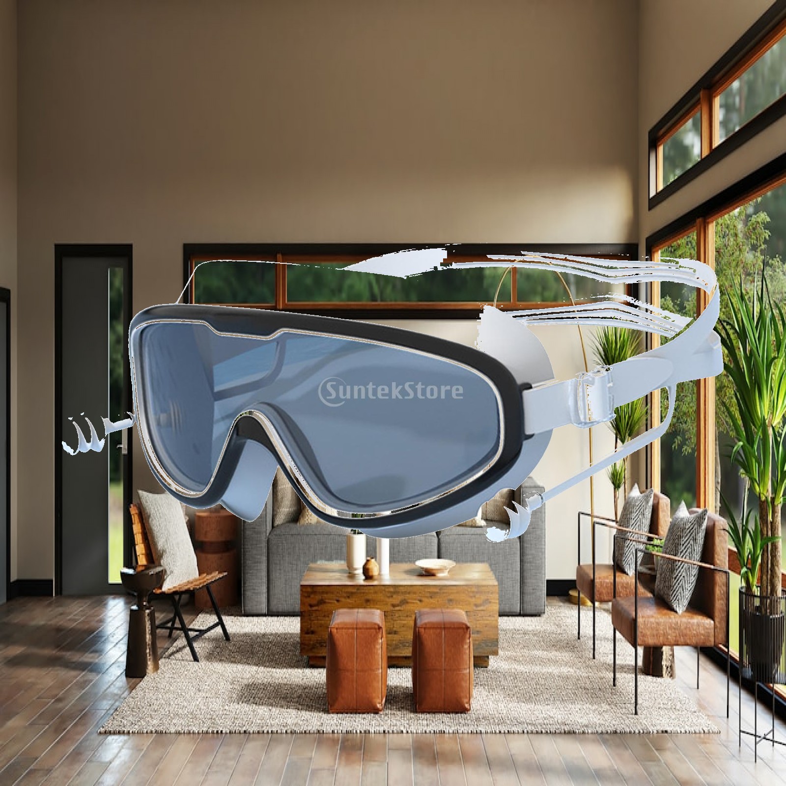 Óculos de Natação com Tira Aju - Outdoor Hunting Gear Store avaliação e preço