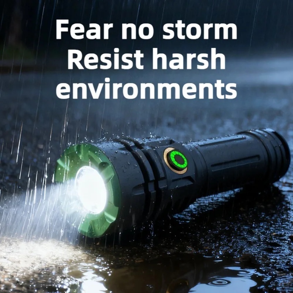 Lanterna LED Super Brilhante d - Tactical Flashlight Rechargeable avaliação e preço