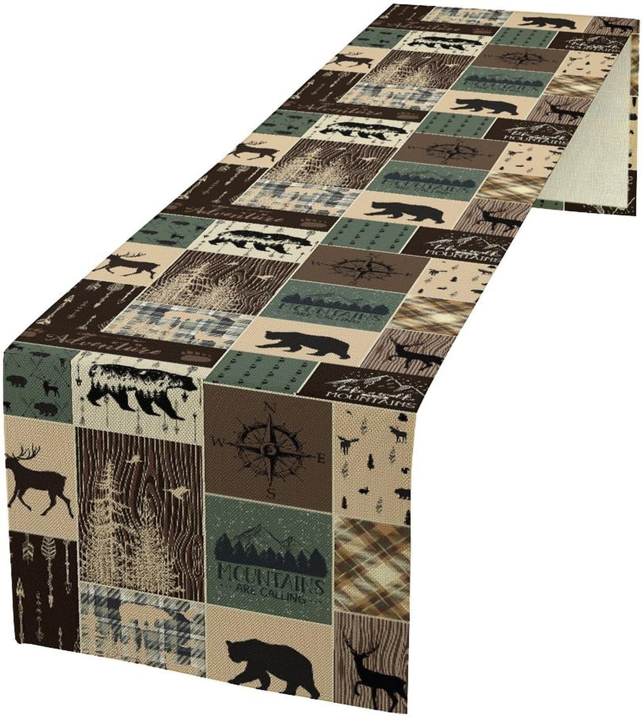 Caminho de Mesa Rústico Estilo - Outdoor Hunting News avaliação e preço
