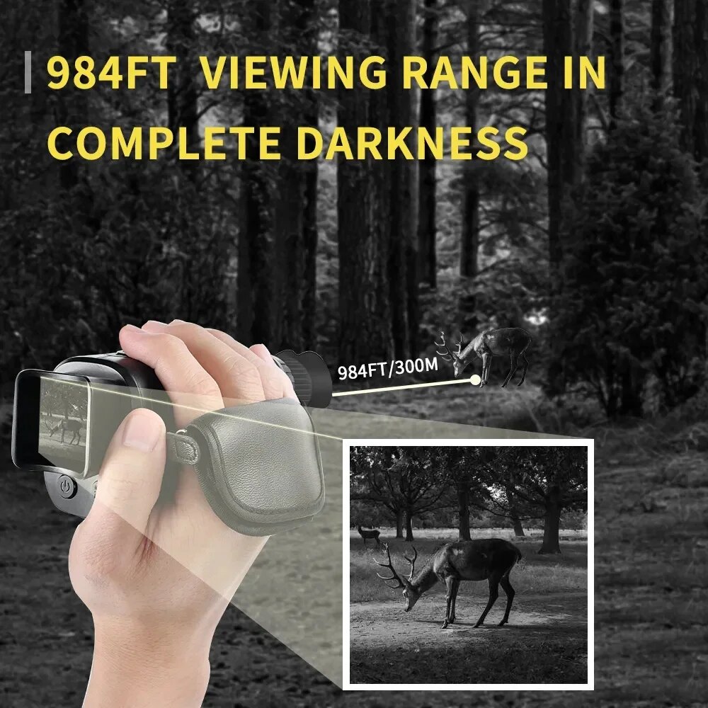 Dispositivo monocular de visão - Outdoor Hunting Digital Night Vision avaliação e preço