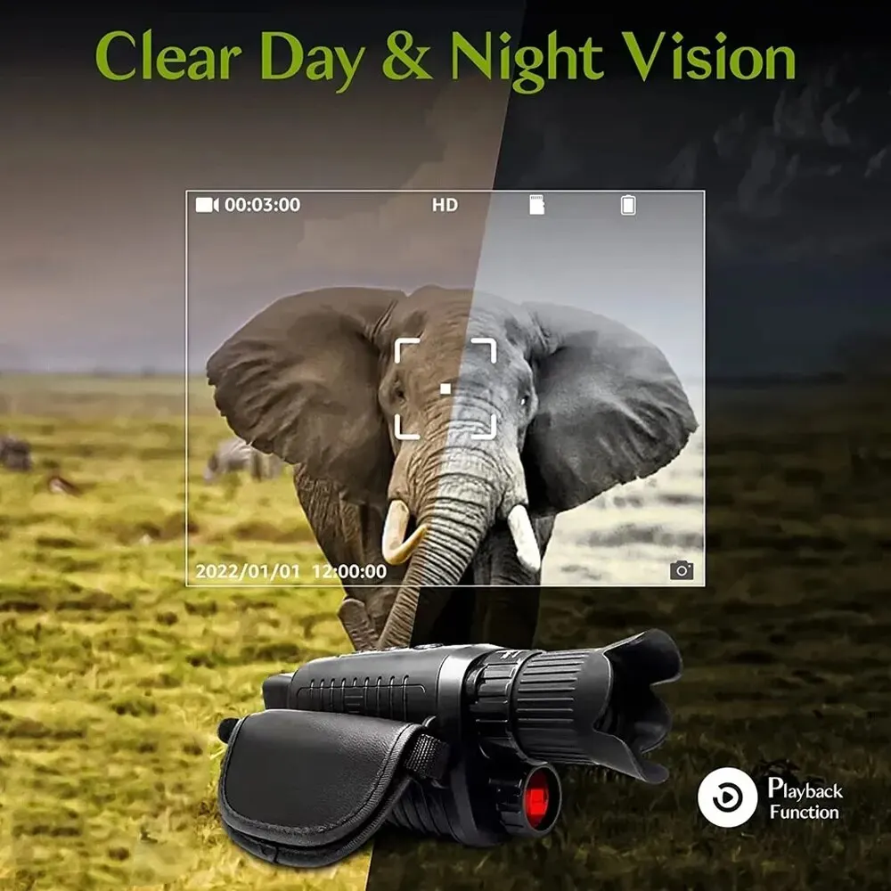 Dispositivo monocular de visão - Outdoor Hunting Digital Night Vision avaliação e preço