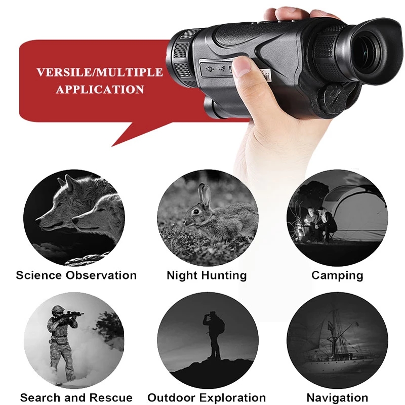 Câmera monocular de visão notu - Outdoor Hunting Video Camera avaliação e preço