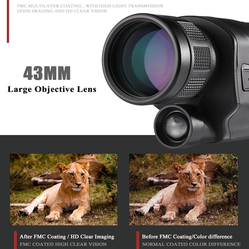 Câmera monocular de visão notu - Outdoor Hunting Video Camera avaliação e preço