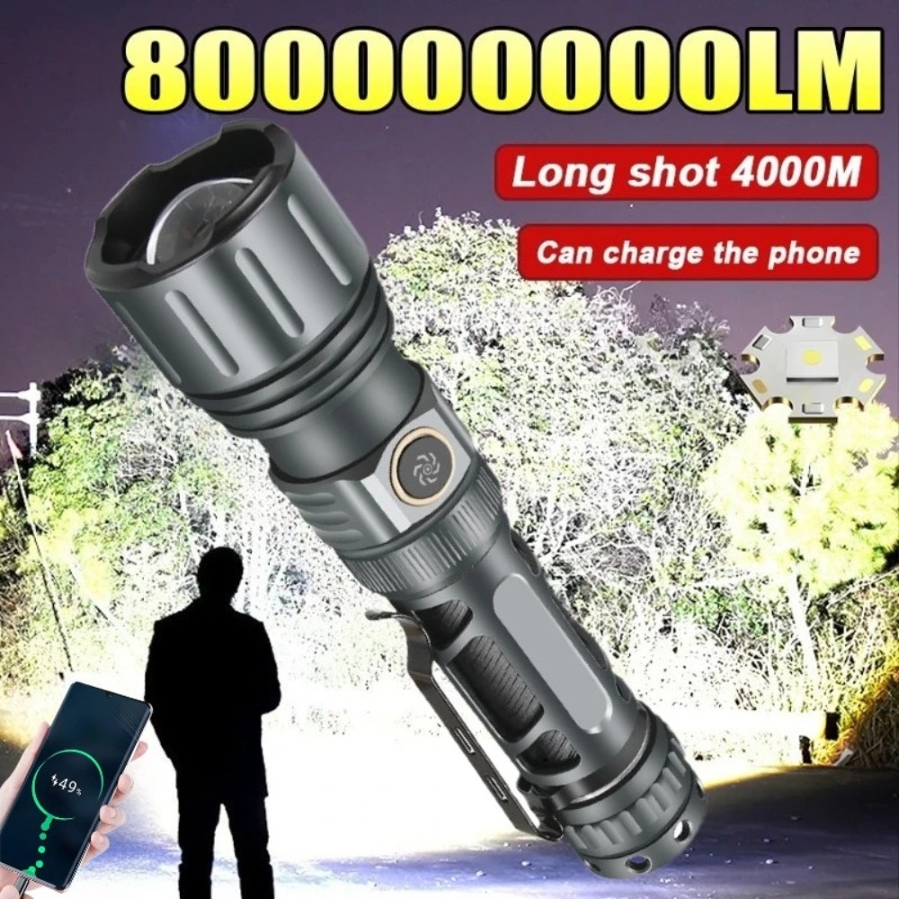 Lanterna Super Brilhante Portá - Tactical Flashlight Rechargeable avaliação e preço