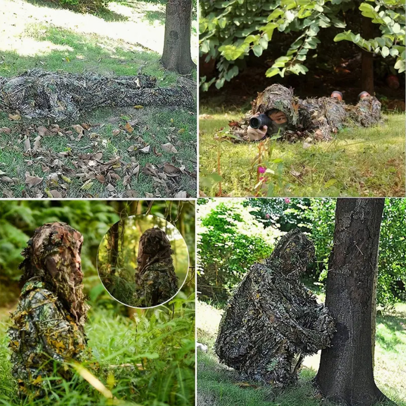 Traje de Camuflagem 3D para Ca - Outdoor Hunting Photography avaliação e preço