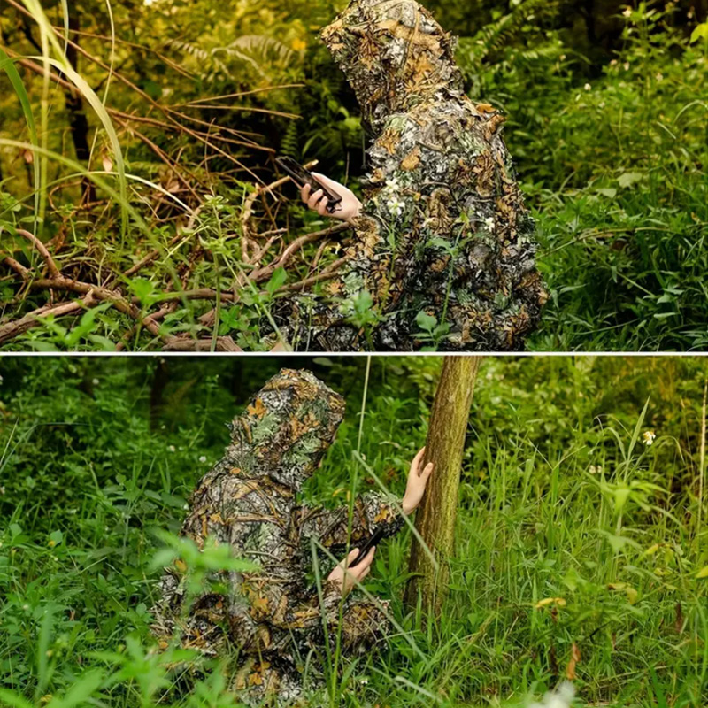 Traje de Camuflagem 3D para Ca - Outdoor Hunting Photography avaliação e preço