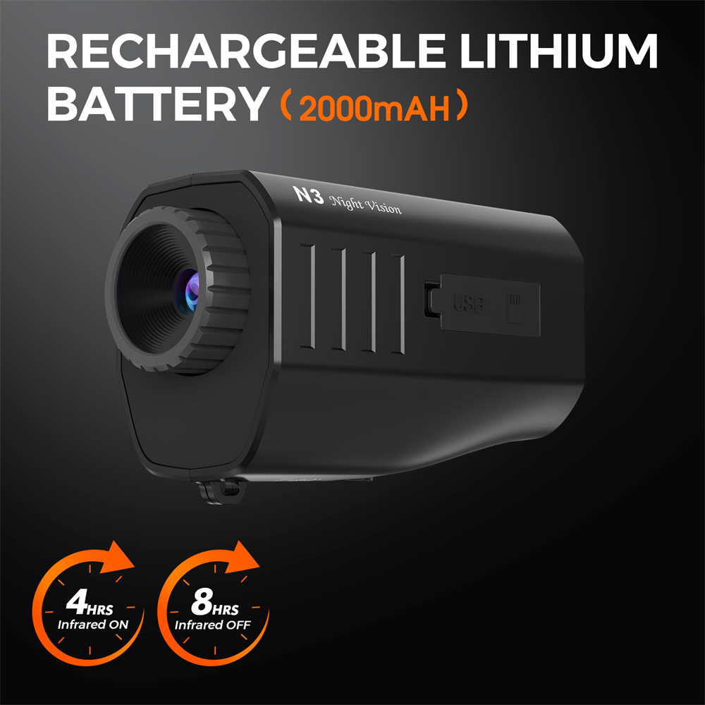 GTGUARD N3 Óculos Monoculares  - Outdoor Hunting Digital Night Vision avaliação e preço