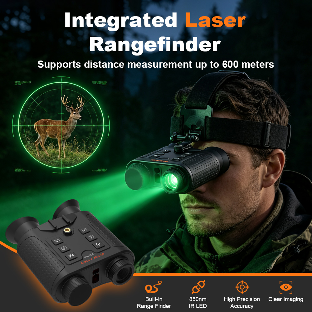 Binóculos de Visão Noturna 4K  - Outdoor Hunting Digital Night Vision avaliação e preço