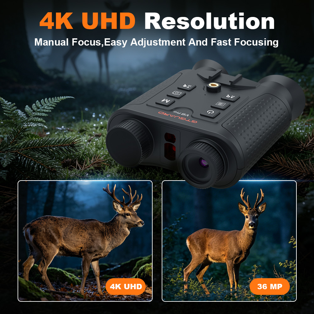 Binóculos de Visão Noturna 4K  - Outdoor Hunting Digital Night Vision avaliação e preço